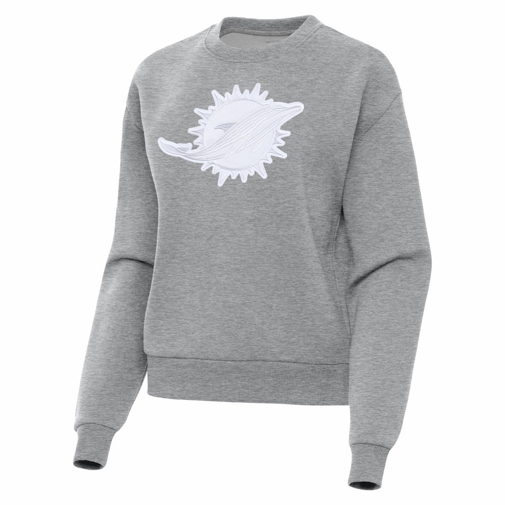 Miami Dolphins Antigua Women's Victory Pullover Sweatshirt | NFL New