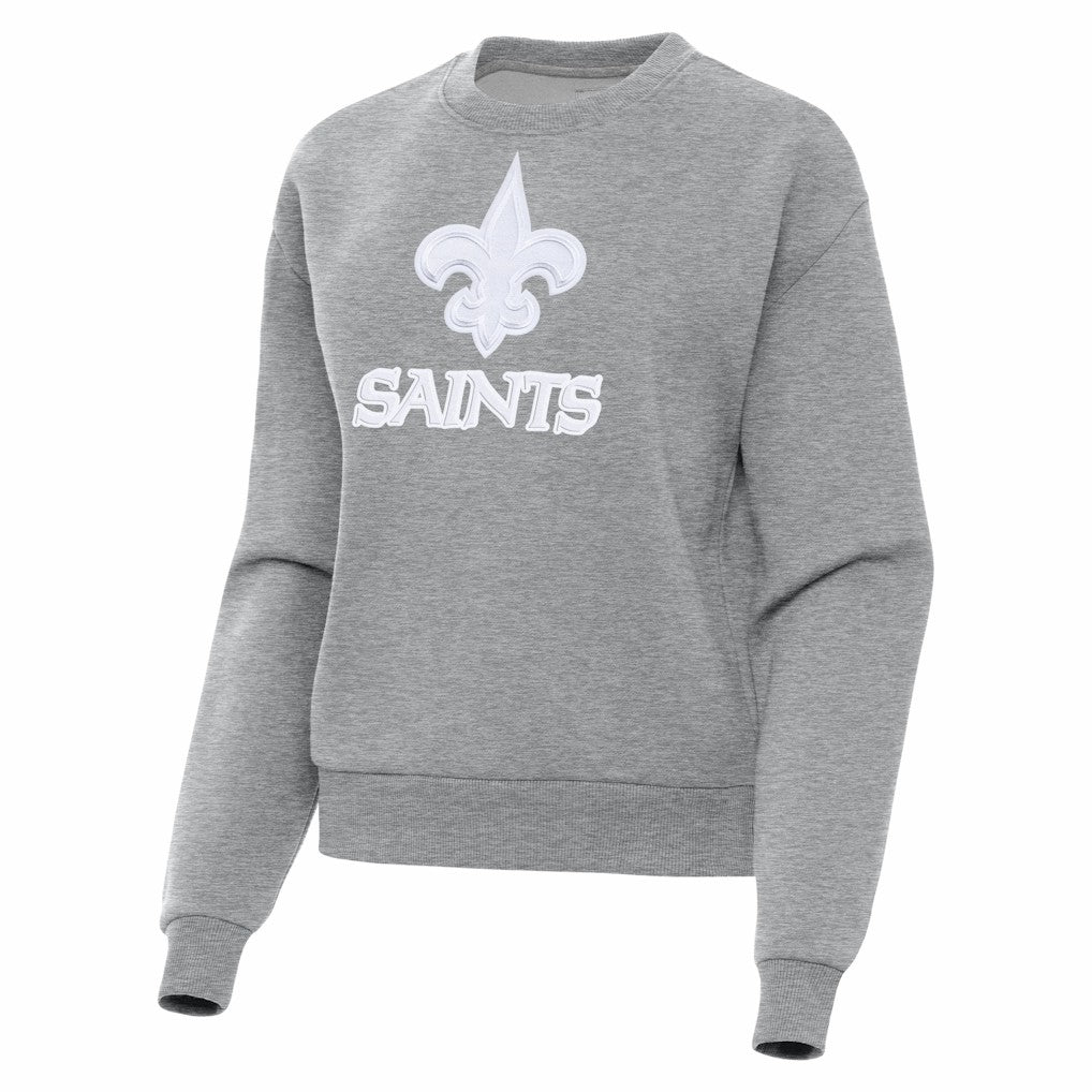 New Orleans Saints Antigua Women's Victory Pullover Sweatshirt | NFL Discount
