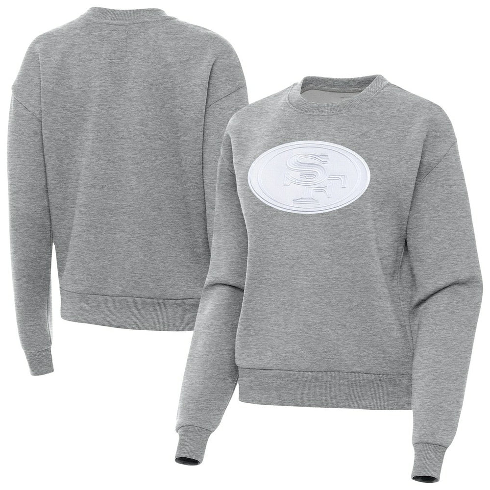 San Francisco 49ers Antigua Women's Victory Pullover Sweatshirt | NFL On sale