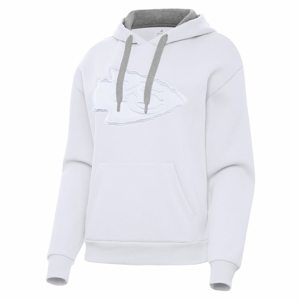 Kansas City Chiefs Antigua Women's Victory Pullover Hoodie | NFL Online
