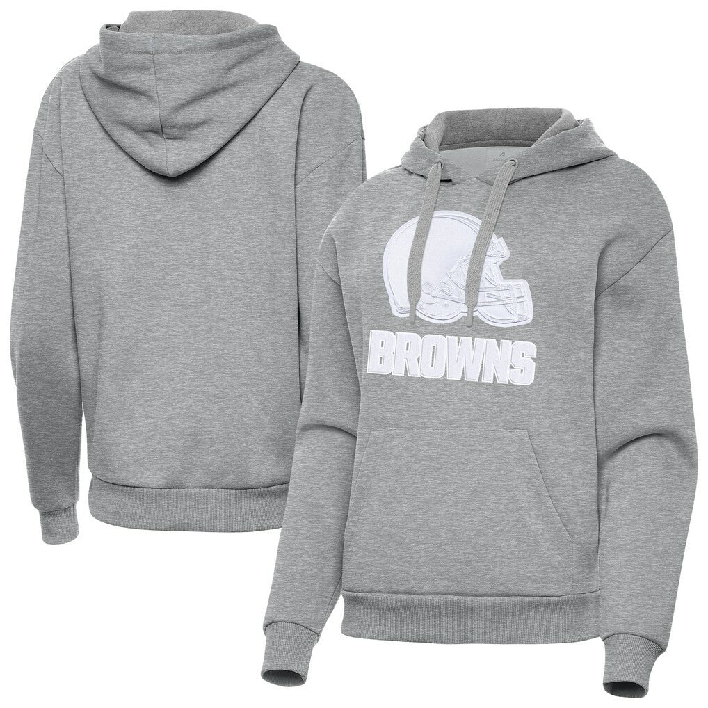 Cleveland Browns Antigua Women's Victory Pullover Hoodie | NFL US