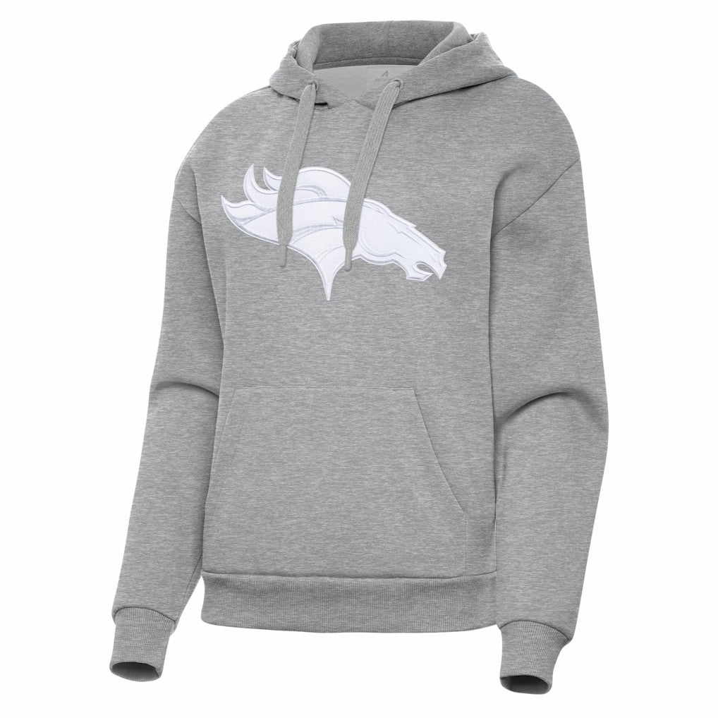 Denver Broncos Antigua Women's Victory Pullover Hoodie | NFL On sale