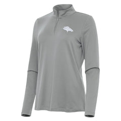 Denver Broncos Antigua Women's Reprocess Quarter-Zip Top | NFL Outlet