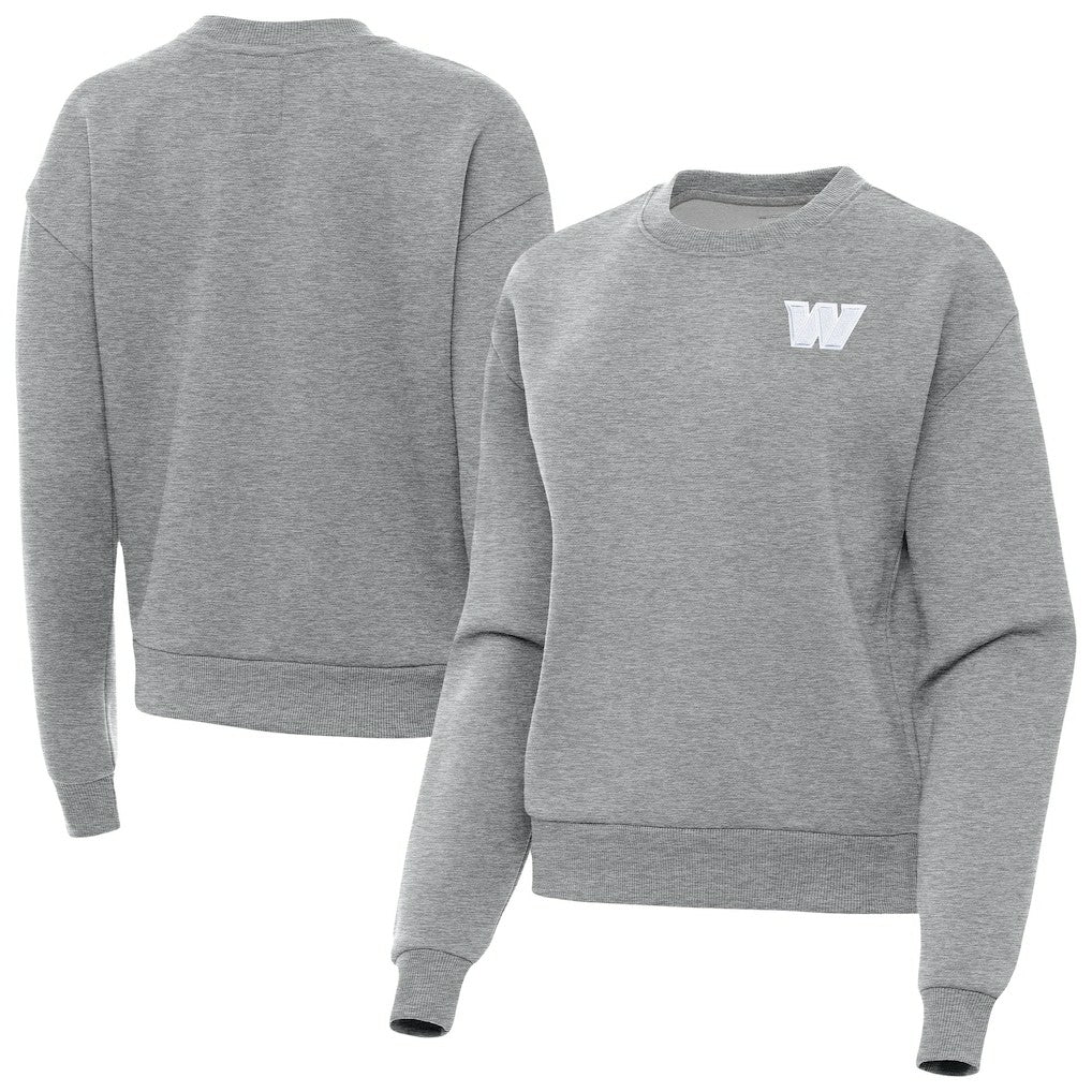Washington Commanders Antigua Women's Victory Crew Pullover Sweatshirt | NFL New