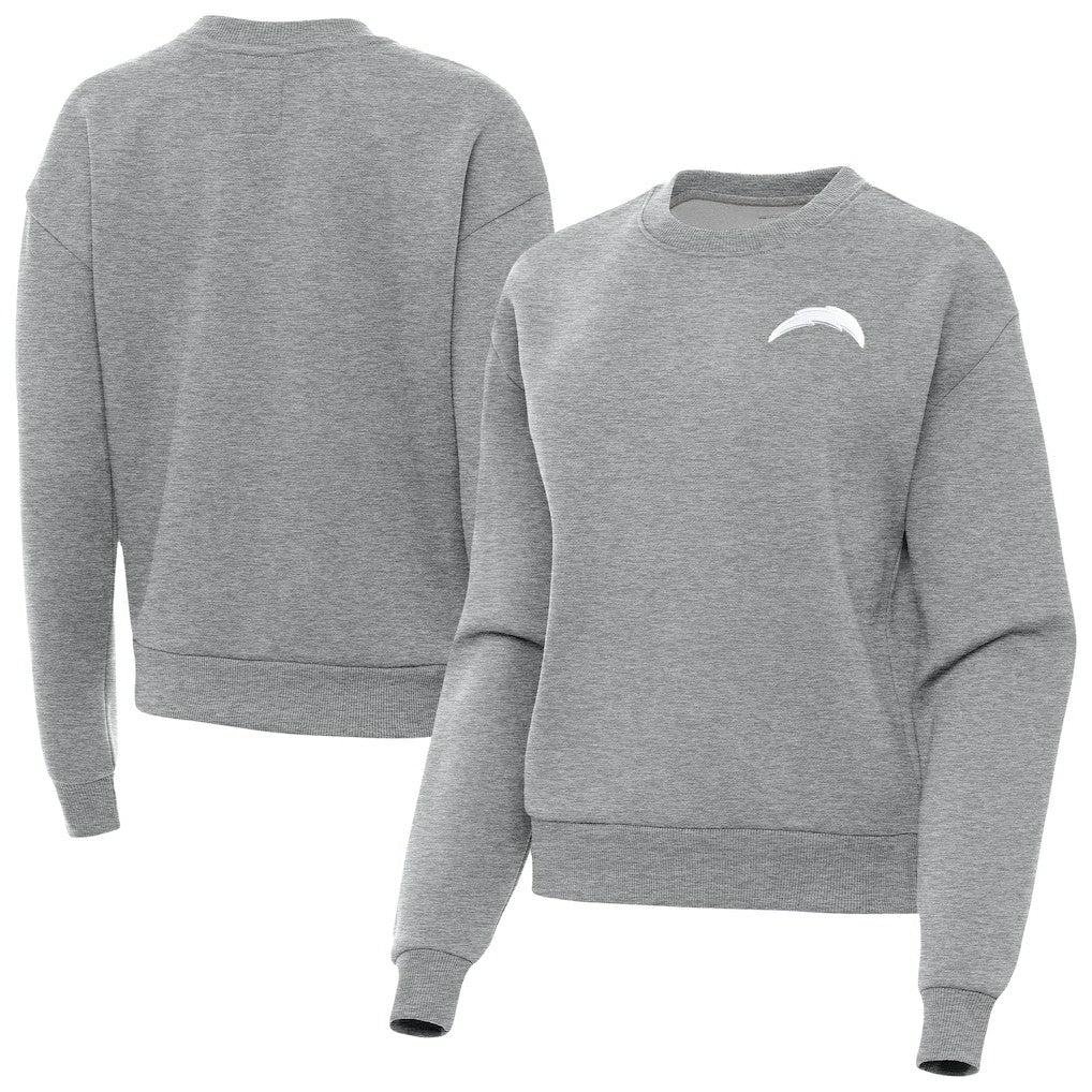 Los Angeles Chargers Antigua Women's Victory Crew Pullover Sweatshirt | NFL New