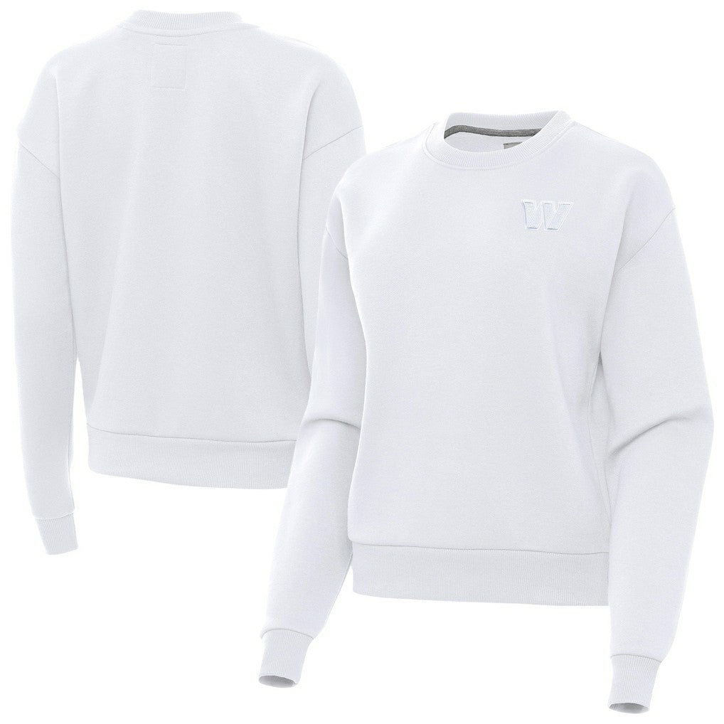 Washington Commanders Antigua Women's Victory Crew Pullover Sweatshirt | NFL Sale