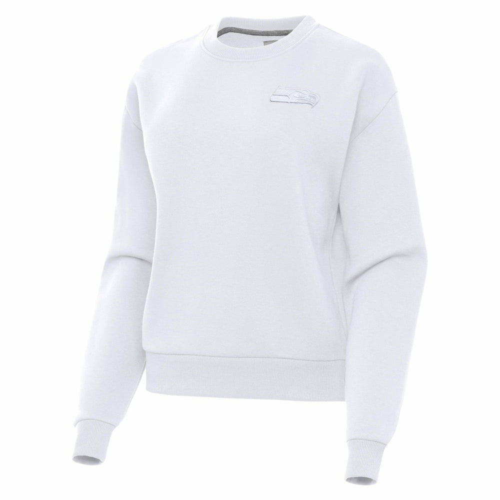Seattle Seahawks Antigua Women's Victory Crew Pullover Sweatshirt | NFL Online