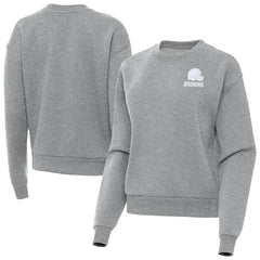 Cleveland Browns Antigua Women's Victory Crew Pullover Sweatshirt | NFL Sale