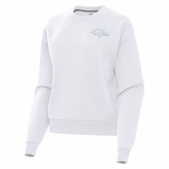 Baltimore Ravens Antigua Women's Victory Crew Pullover Sweatshirt | NFL On sale