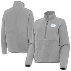San Francisco 49ers Antigua Women's Figure Half-Zip Sweatshirt | NFL US