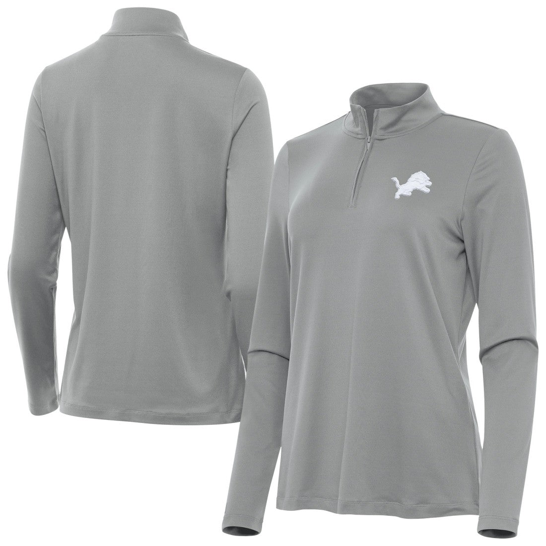 Detroit Lions Antigua Women's Reprocess Quarter-Zip Top | NFL Hot
