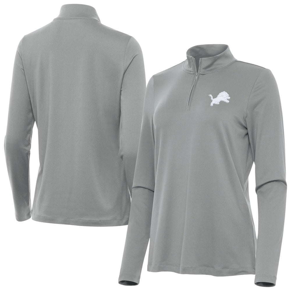 Detroit Lions Antigua Women's Reprocess Quarter-Zip Top | NFL Hot