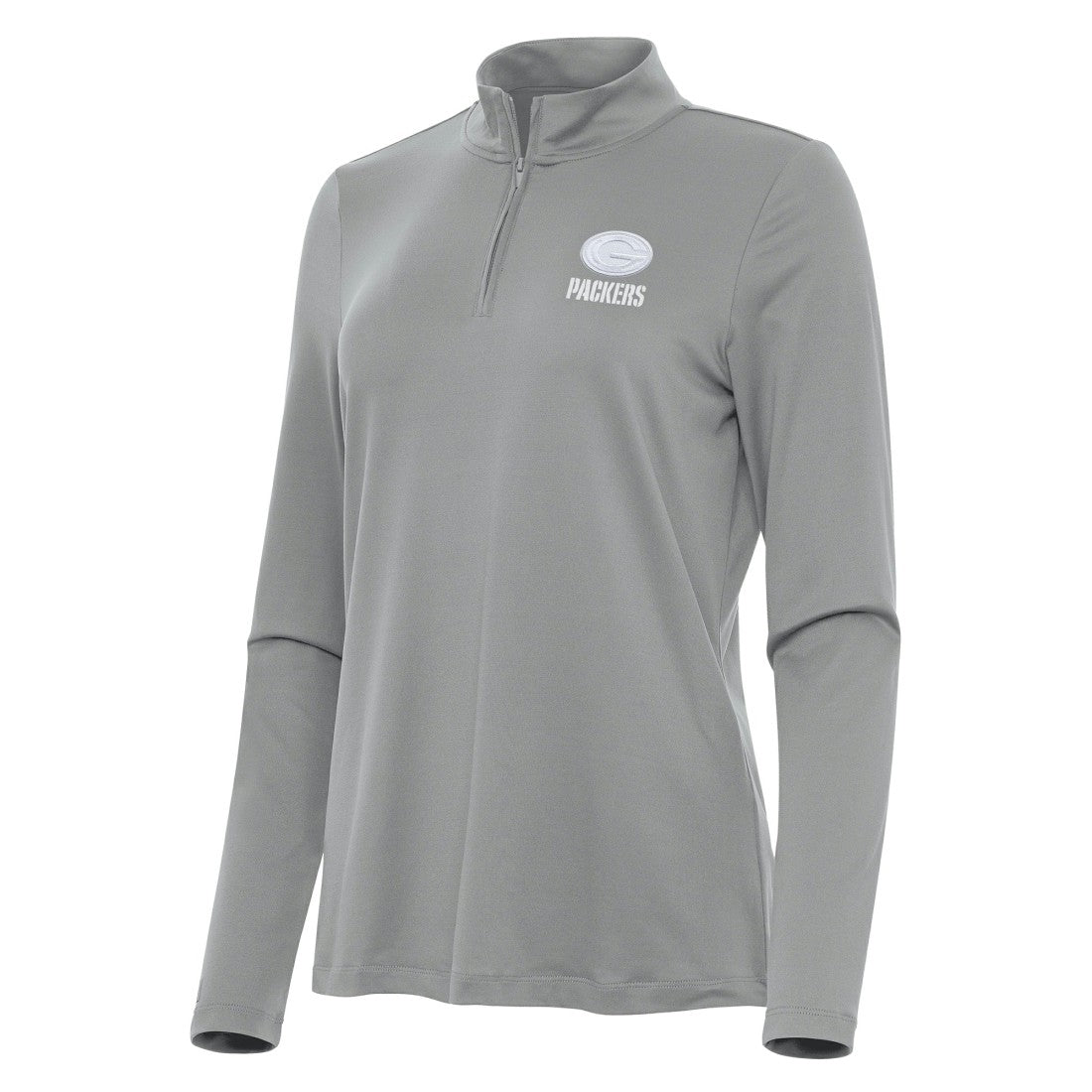 Green Bay Packers Antigua Women's Reprocess Quarter-Zip Top | NFL On sale