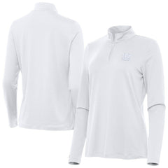 Cincinnati Bengals Antigua Women's Reprocess Quarter-Zip Top | NFL Outlet