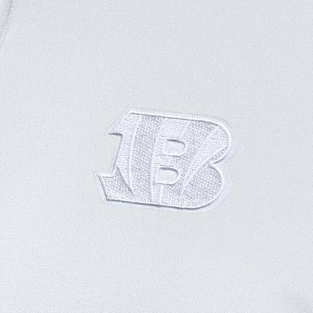Cincinnati Bengals Antigua Women's Reprocess Quarter-Zip Top | NFL Outlet
