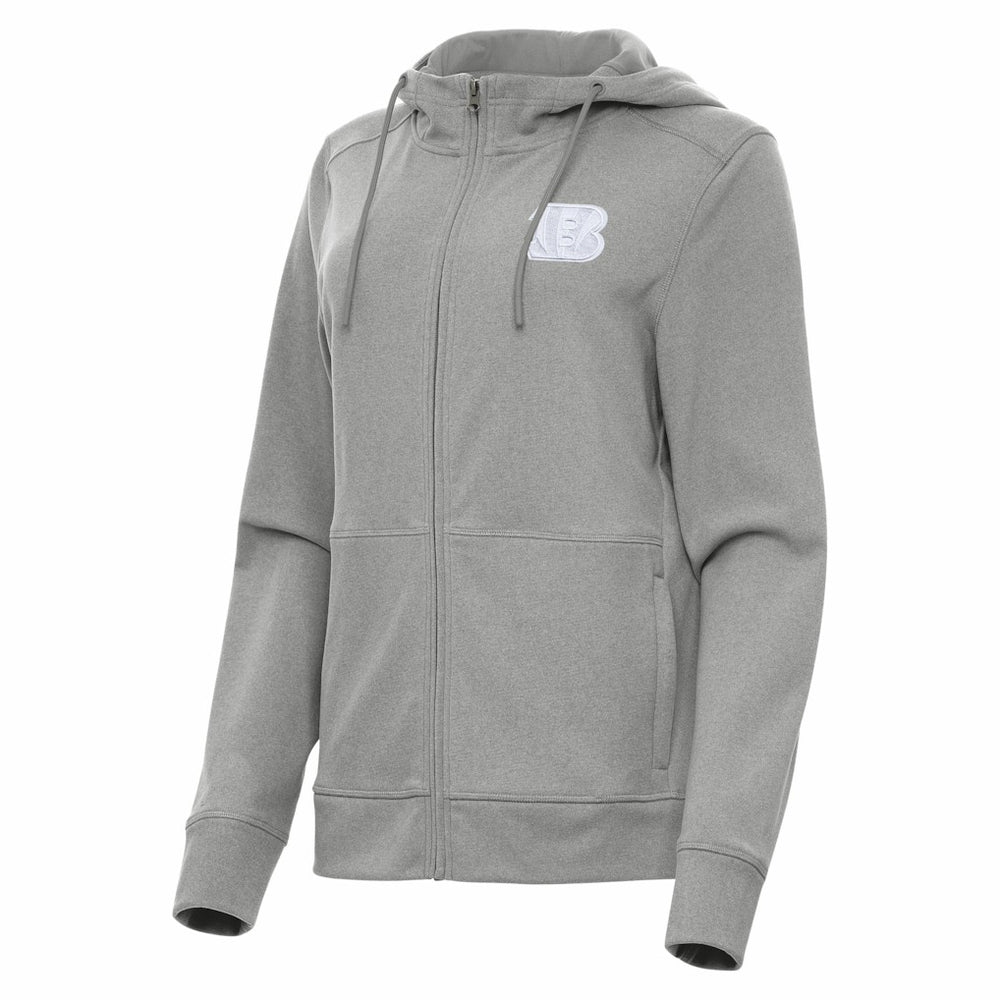 Cincinnati Bengals Antigua Women's Seeker Full-Zip Hoodie Jacket | NFL Discount