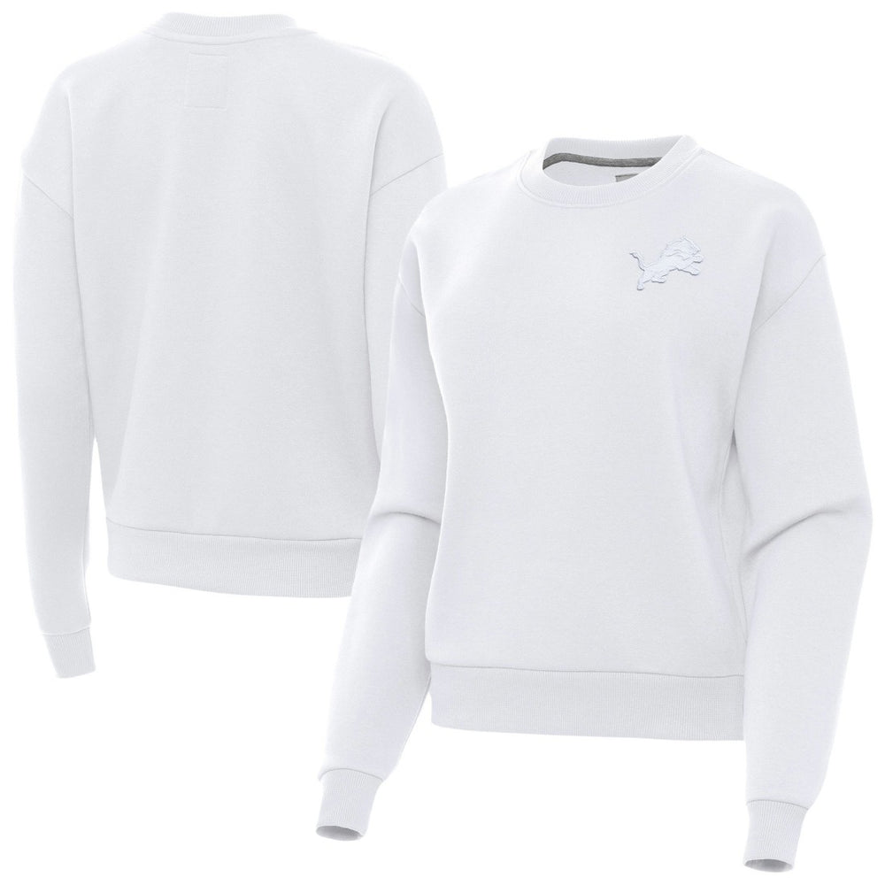 Detroit Lions Antigua Women's Victory Crew Pullover Sweatshirt | NFL Discount