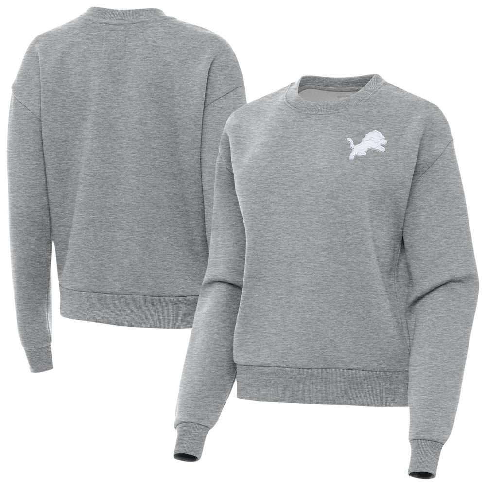 Detroit Lions Antigua Women's Victory Crew Pullover Sweatshirt | NFL Discount