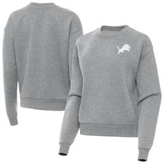Detroit Lions Antigua Women's Victory Crew Pullover Sweatshirt | NFL Discount