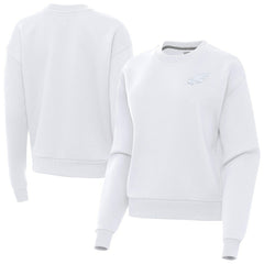 Philadelphia Eagles Antigua Women's Victory Crew Pullover Sweatshirt | NFL New