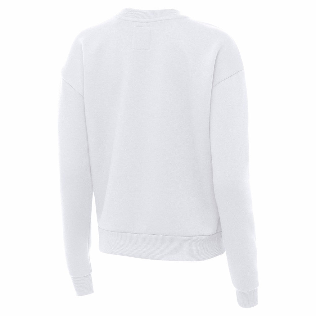 San Francisco 49ers Antigua Women's Victory Crew Pullover Sweatshirt | NFL Near me