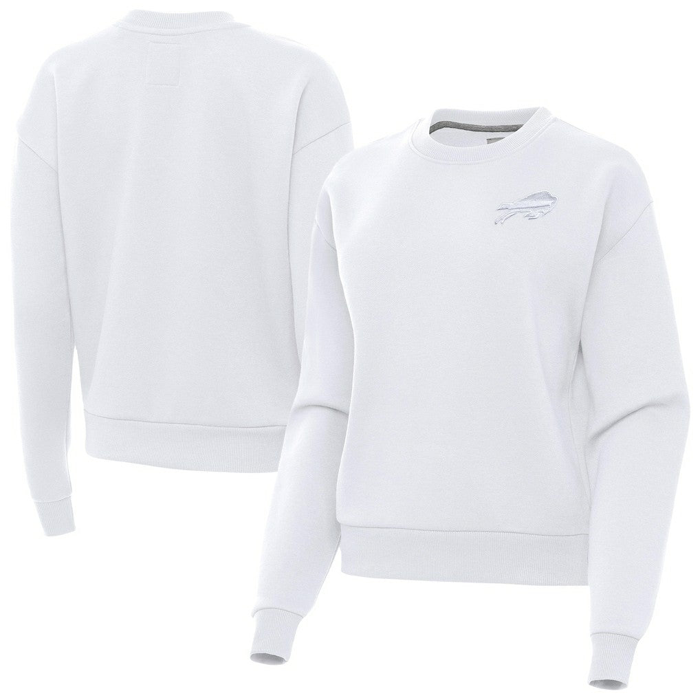 Buffalo Bills Antigua Women's Victory Crew Pullover Sweatshirt | NFL New