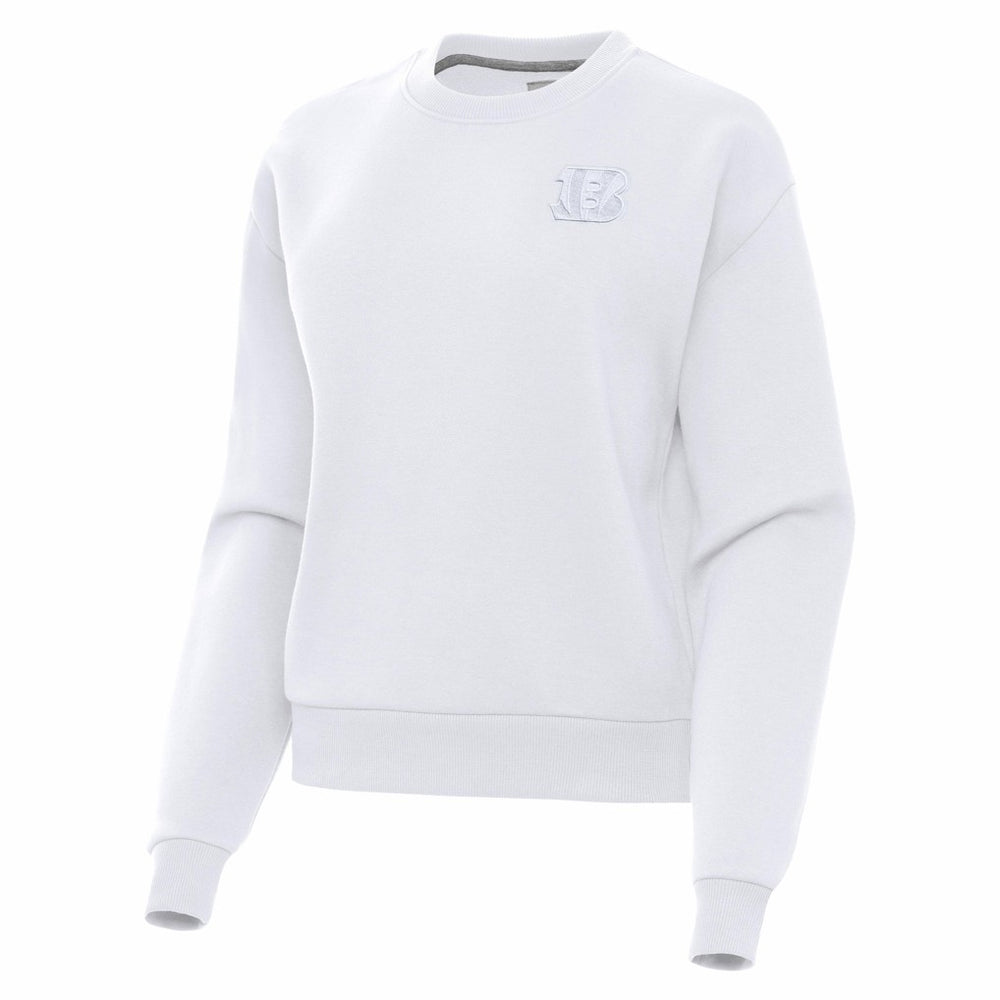 Cincinnati Bengals Antigua Women's Victory Crew Pullover Sweatshirt | NFL Online