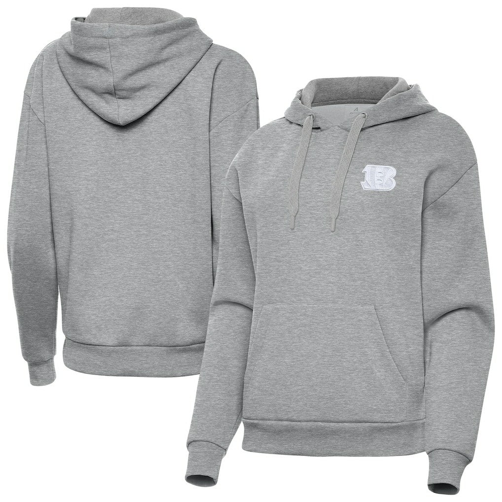 Cincinnati Bengals Antigua Women's Victory Pullover Hoodie | NFL Discount