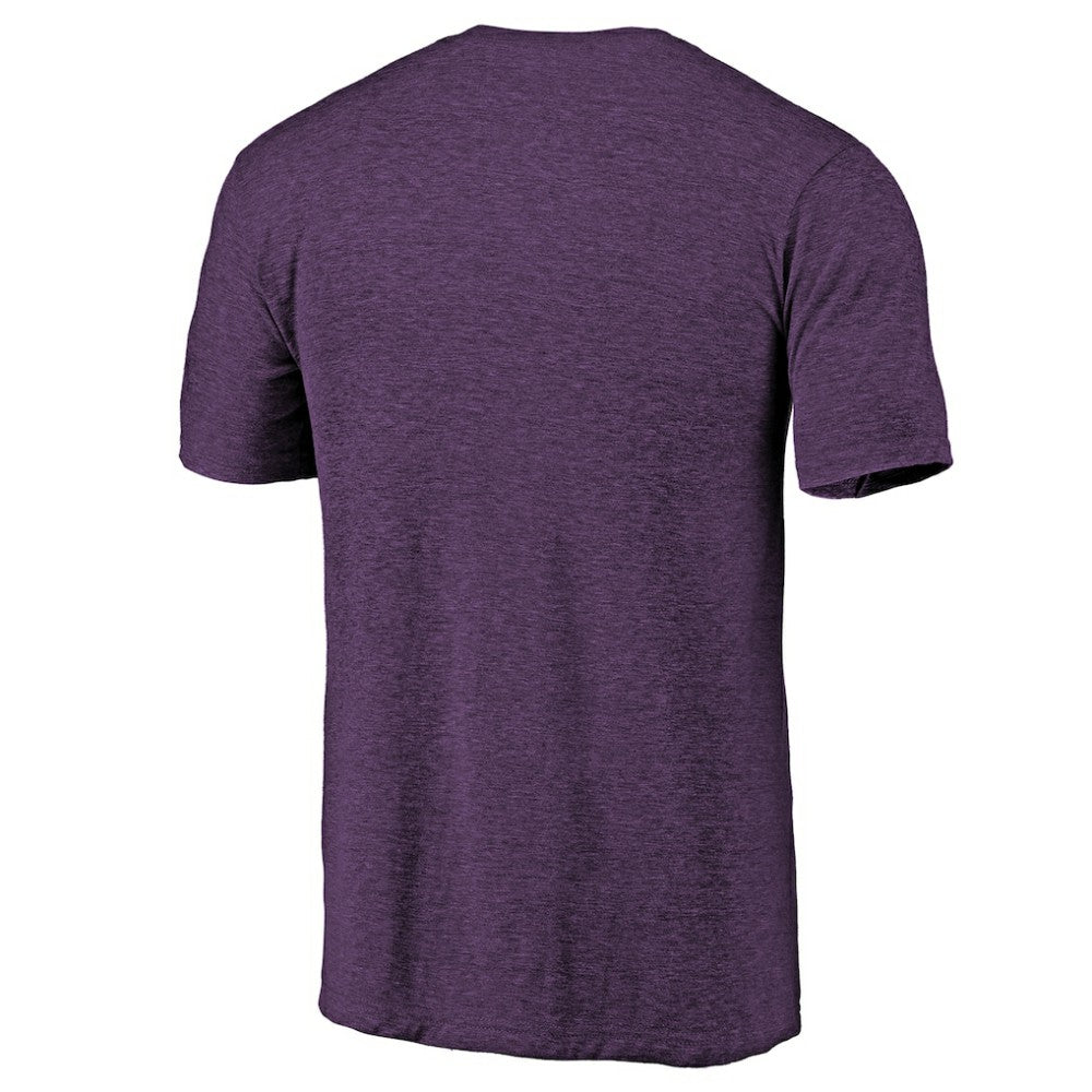 Arizona Diamondbacks Purple Cooperstown Official Logo Tri-Blend T-Shirt - MLB T-shirts