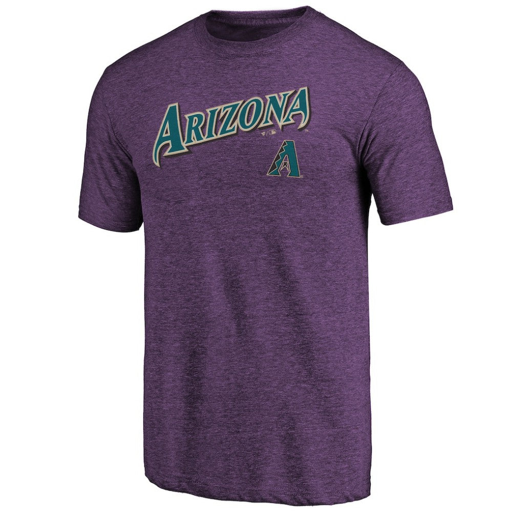 Arizona Diamondbacks Purple Cooperstown Series Sweep Tri-Blend T-Shirt - MLB T-shirts