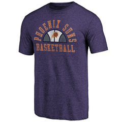 Phoenix Suns Purple Half Classic Tri-Blend T-Shirt shop | NBA