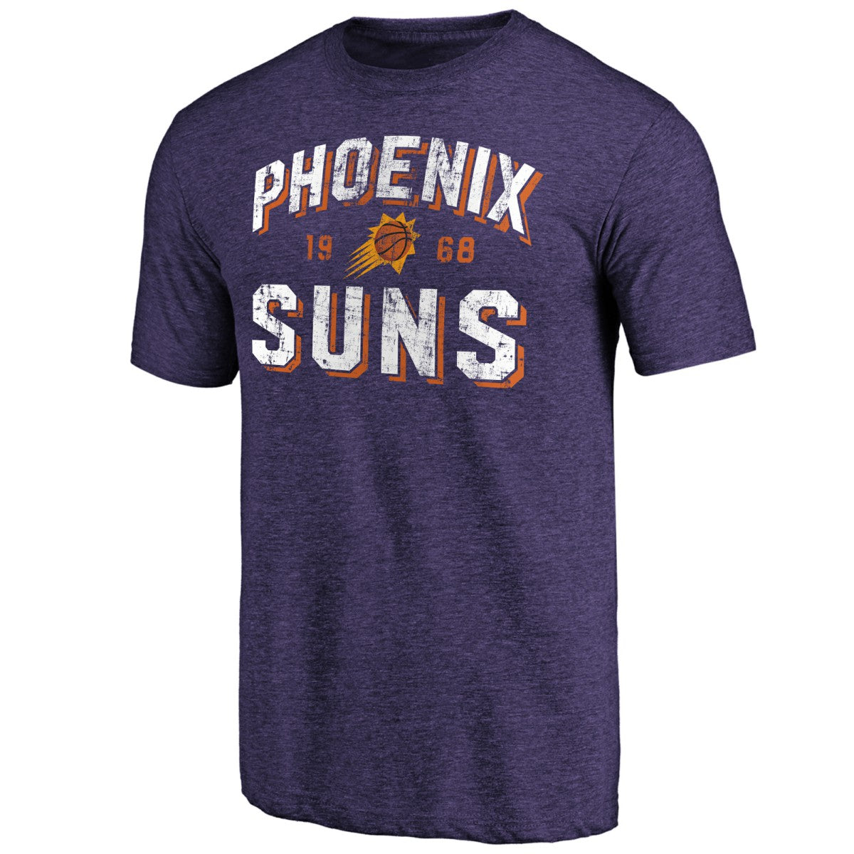 Phoenix Suns Purple Running Start Tri-Blend T-Shirt outlet | NBA