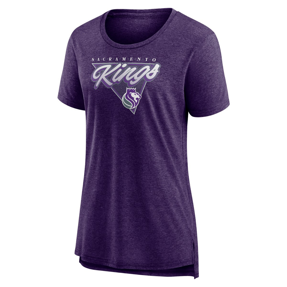 Purple Sacramento Kings Women's True Classics Tri-Blend T-Shirt | NBA