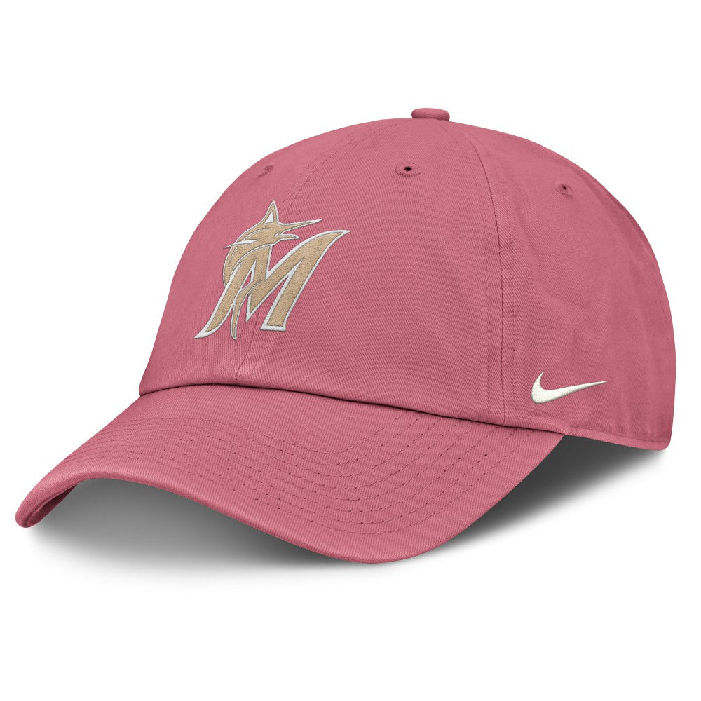 Miami Marlins Nike Unisex Mother's Day Club Adjustable Hat - MLB Hats