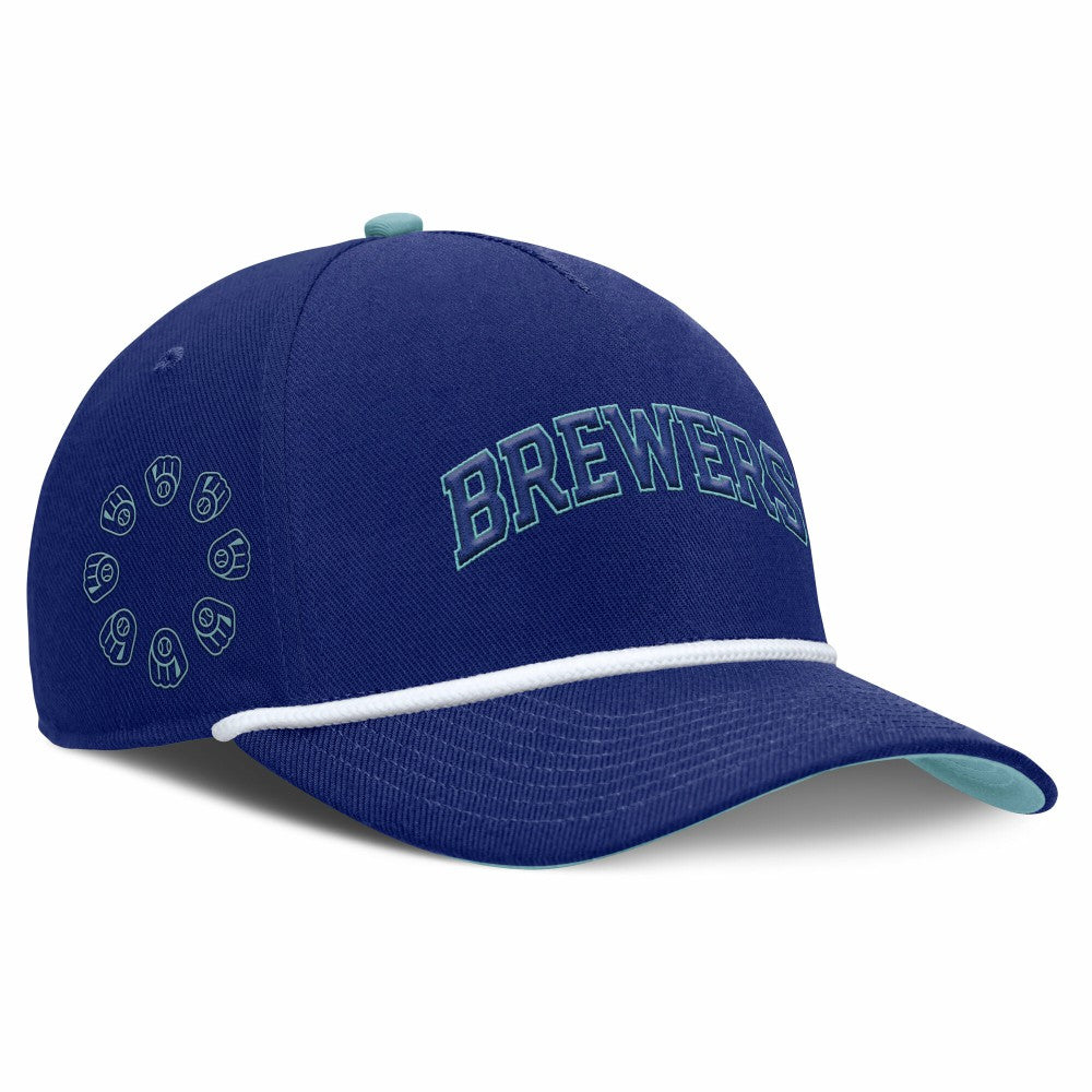 Milwaukee Brewers Nike Father's Day Rise Adjustable Hat - MLB Hats