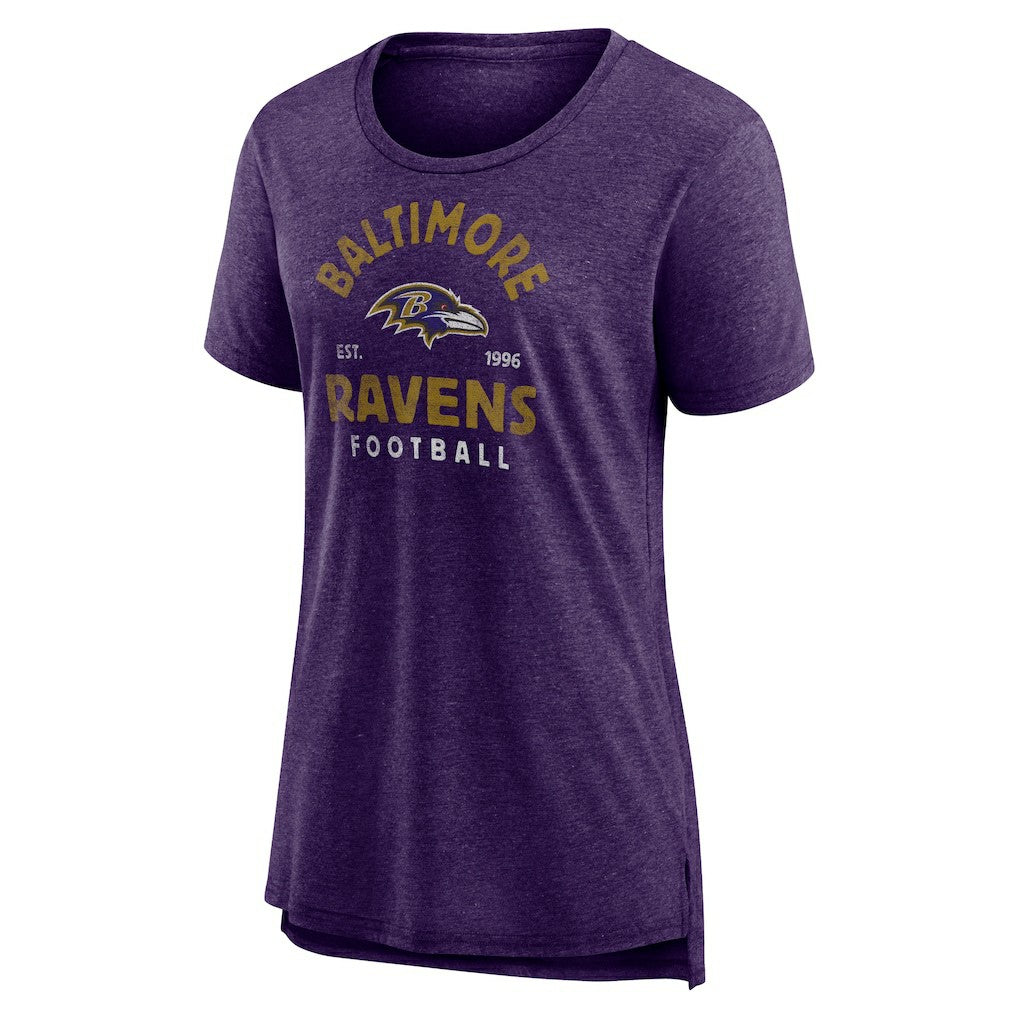 Baltimore Ravens Women's Vintage Arch Tri-Blend T-Shirt | NFL Near me