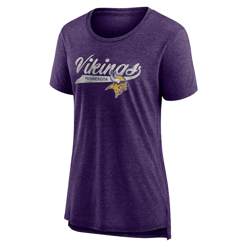 Minnesota Vikings Women's Original Play Tri-Blend T-Shirt | NFL Online
