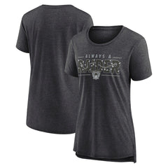 Las Vegas Raiders Women's Vintage Graphic Tri-Blend Scoop Neck T-Shirt | NFL US