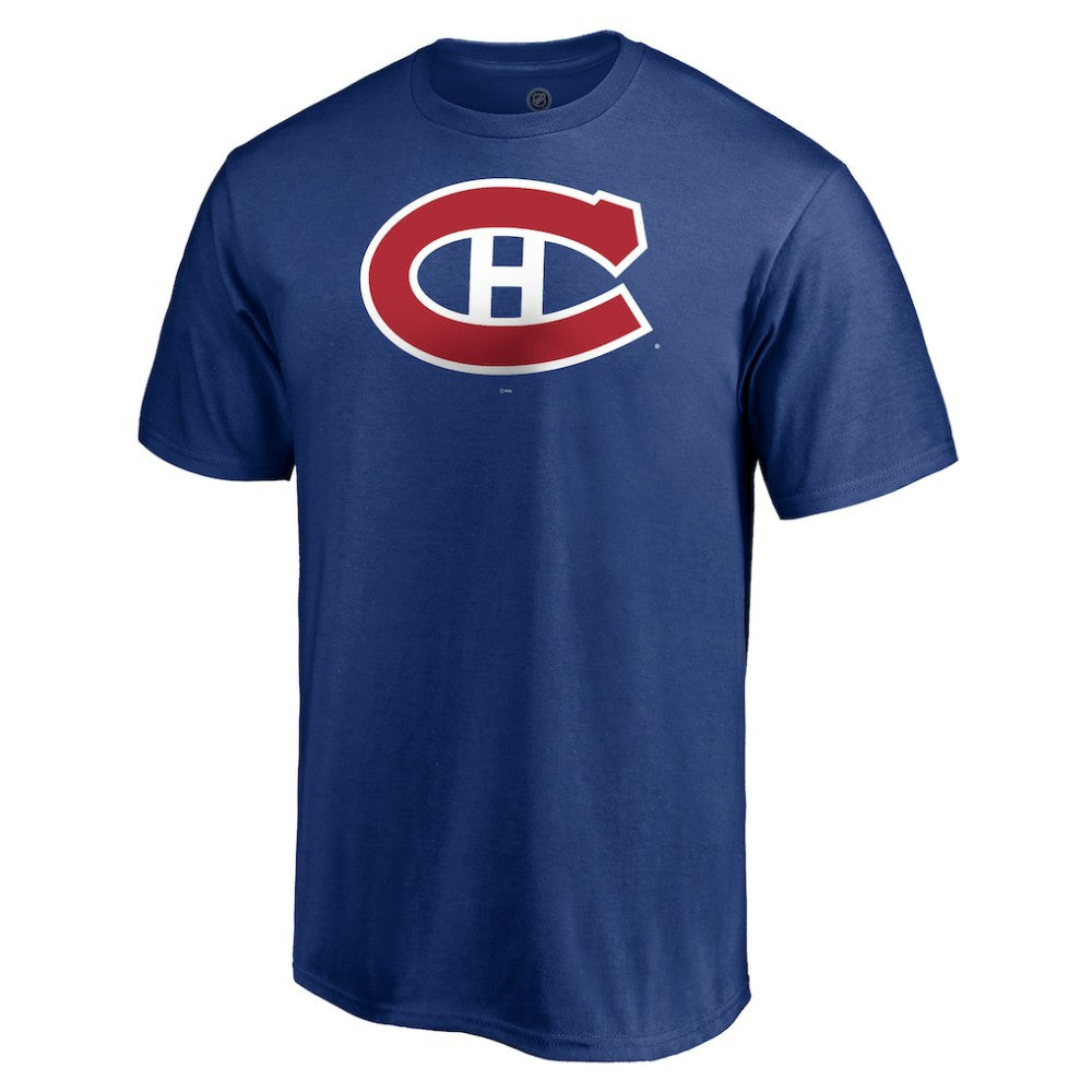 Montreal Canadiens Royal Primary Logo T-Shirt -  NHL T-shirts