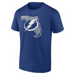 Tampa Bay Lightning Blue Sunshine State T-Shirt -  NHL T-shirts
