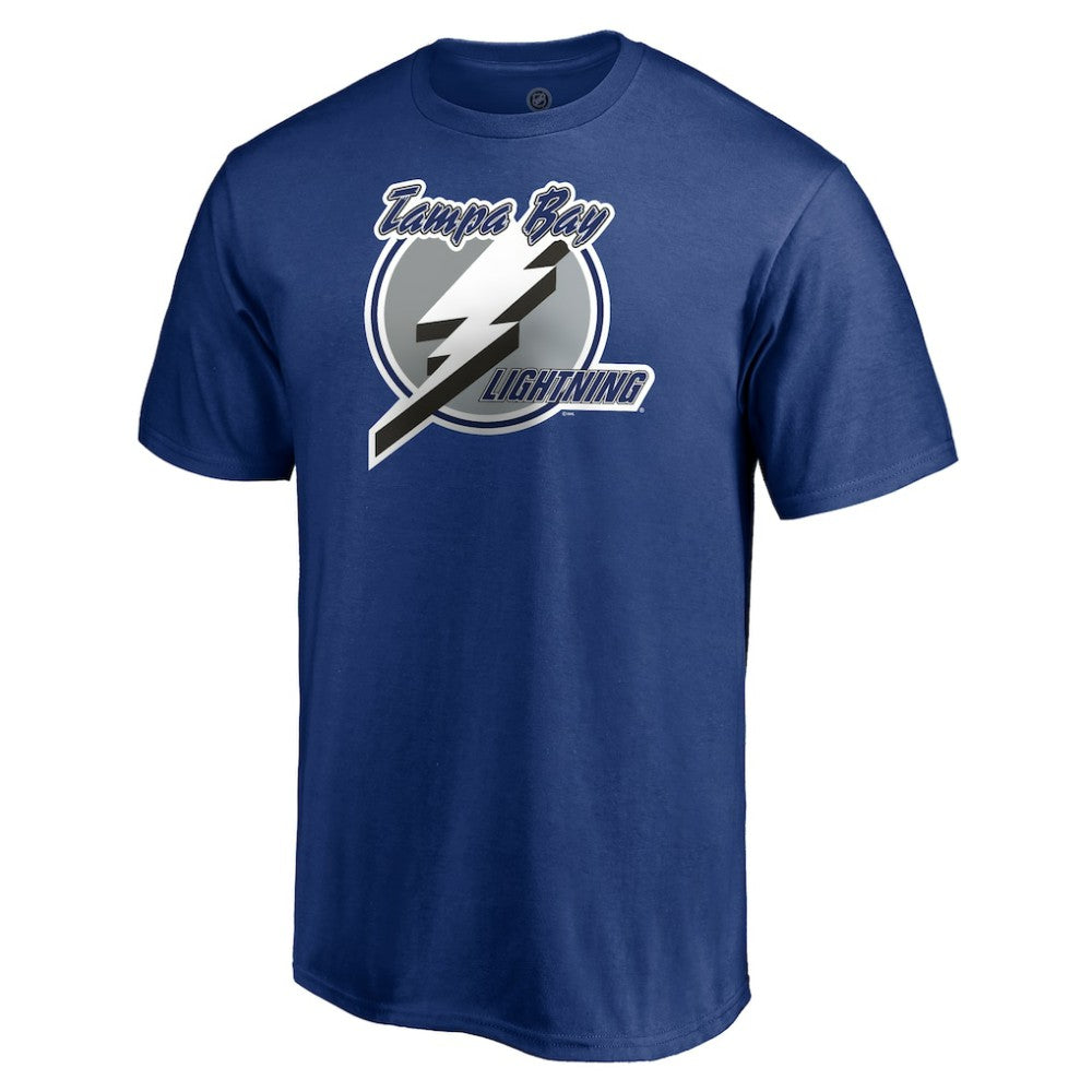 Tampa Bay Lightning Blue Primary Logo T-Shirt -  NHL T-shirts