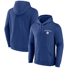 Toronto Maple Leafs Blue Team Lockup Pullover Hoodie -  NHL Hoodies