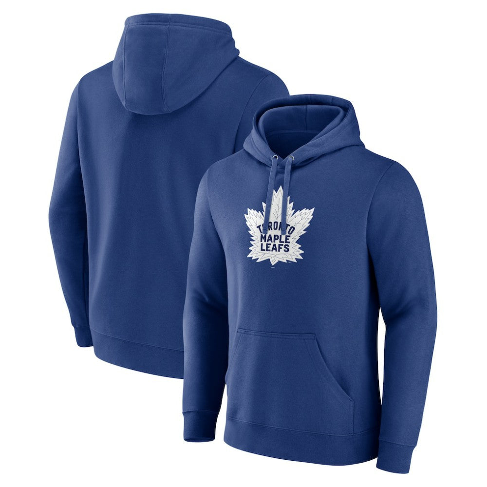 Toronto Maple Leafs Blue Primary Logo Pullover Hoodie -  NHL Hoodies