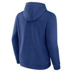 Vancouver Canucks Blue Team Lockup Pullover Hoodie -  NHL Hoodies