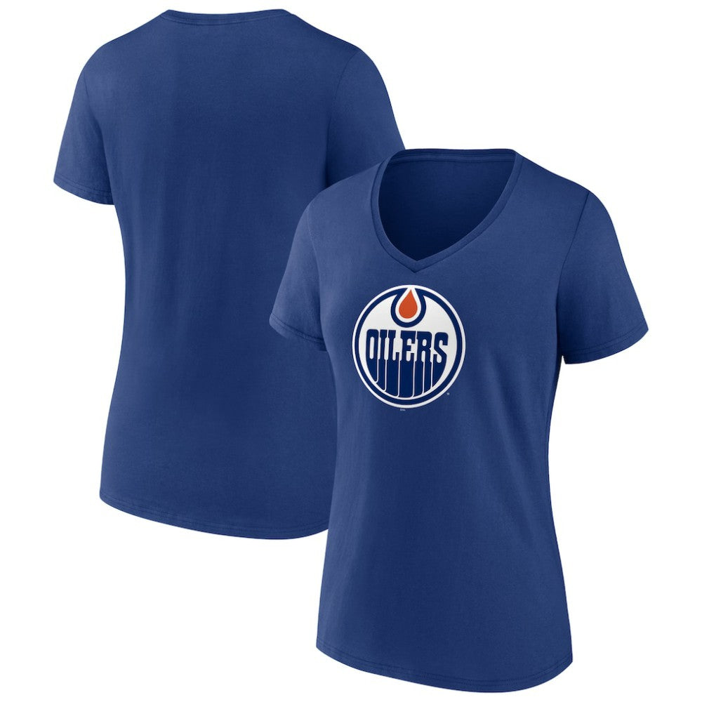 Edmonton Oilers Women's Primary Logo T-Shirt -  NHL T-shirts