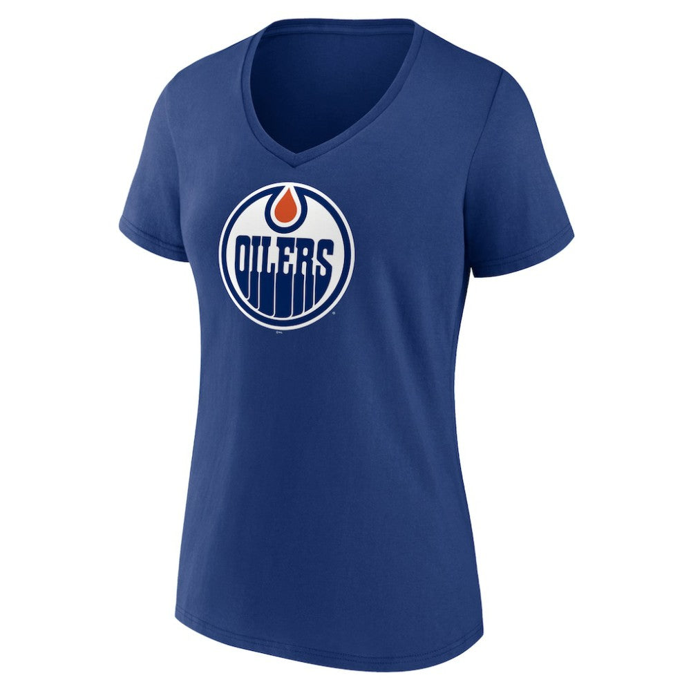 Edmonton Oilers Women's Primary Logo T-Shirt -  NHL T-shirts