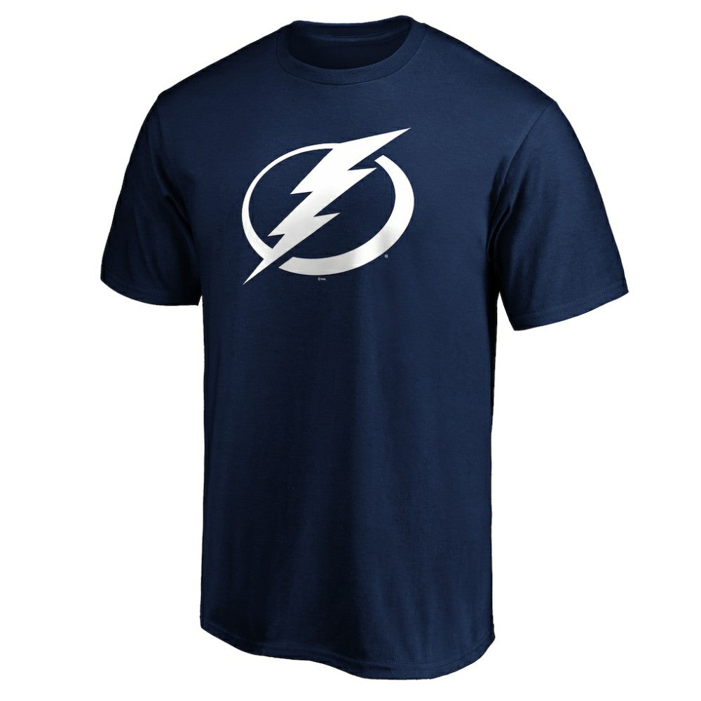 Tampa Bay Lightning Navy Primary Logo T-Shirt -  NHL T-shirts