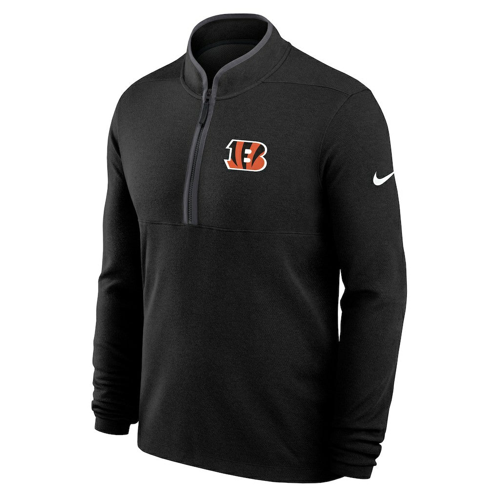 Cincinnati Bengals Lightweight Victory Dri-FIT Half-Zip Pullover | NFL Outlet