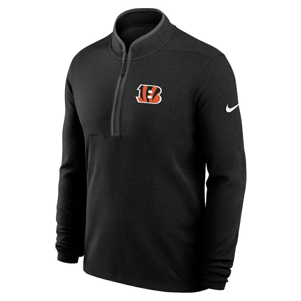Cincinnati Bengals Lightweight Victory Dri-FIT Half-Zip Pullover | NFL Outlet