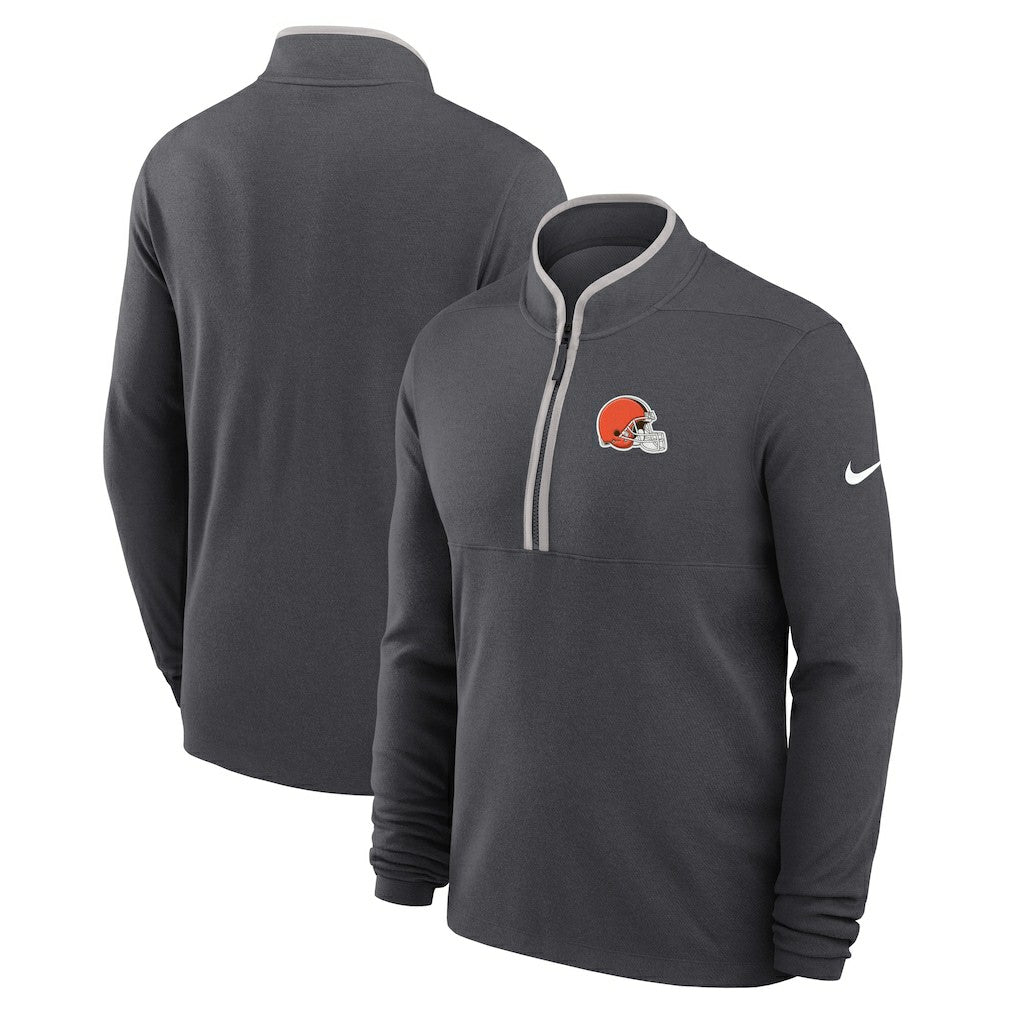 Cleveland Browns Lightweight Victory Dri-FIT Half-Zip Pullover | NFL US